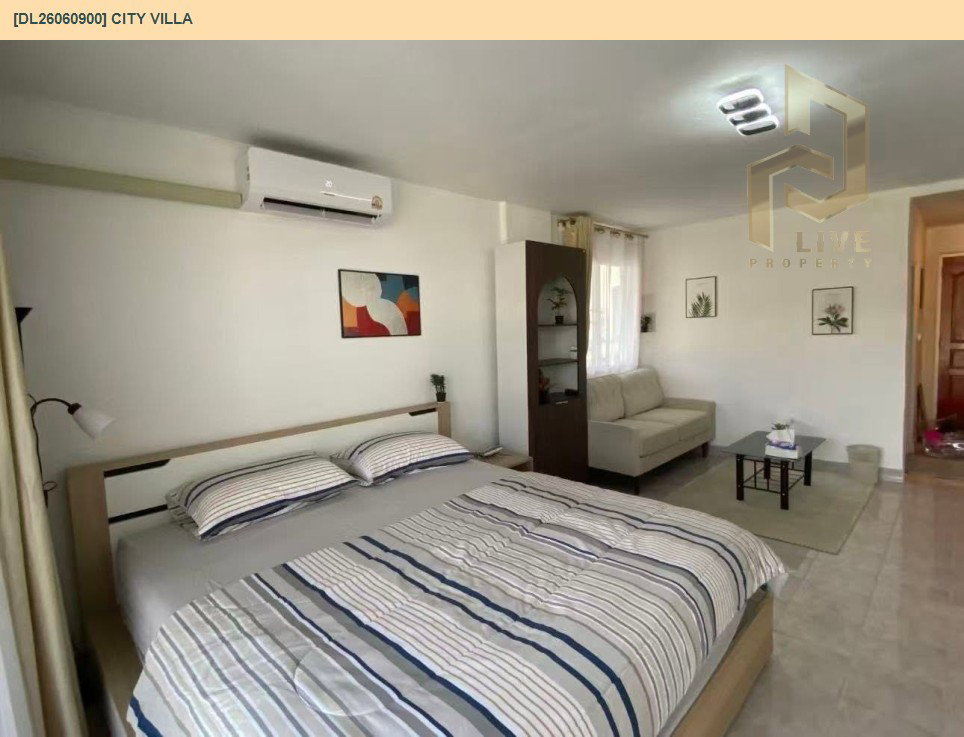 รูป DL26060900 ให้เช่าคอนโด ซิตี้ วิลล่า (City Villa) ใกล้ - พร้อมเข้าอยู่ โทรด่วน 0653619502 LineID @952jdxxk - รูปที่ 2/9