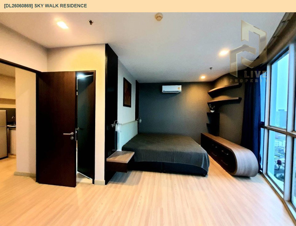 รูป DL26060869 ให้เช่าคอนโด สกาย วอร์ค เรสซิเดนซ์ (Sky Walk Residence ) ใกล้ BTS พระโขนง พร้อมเข้าอยู่ โทรด่วน 0653619502 LineID @952jdxxk - รูปที่ 5/6