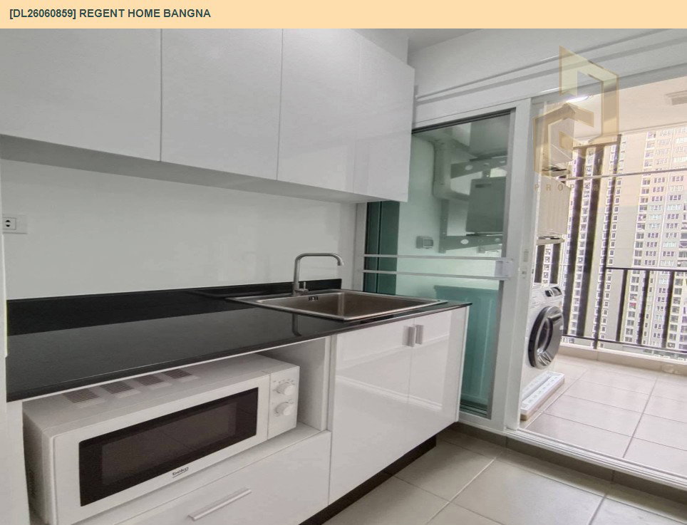 รูป DL26060859 ให้เช่าคอนโด รีเจ้นท์ โฮม บางนา (Regent home bangna) ใกล้ BTS บางนา พร้อมเข้าอยู่ โทรด่วน 0614453194 LineID @952jdxxk - รูปที่ 9/10