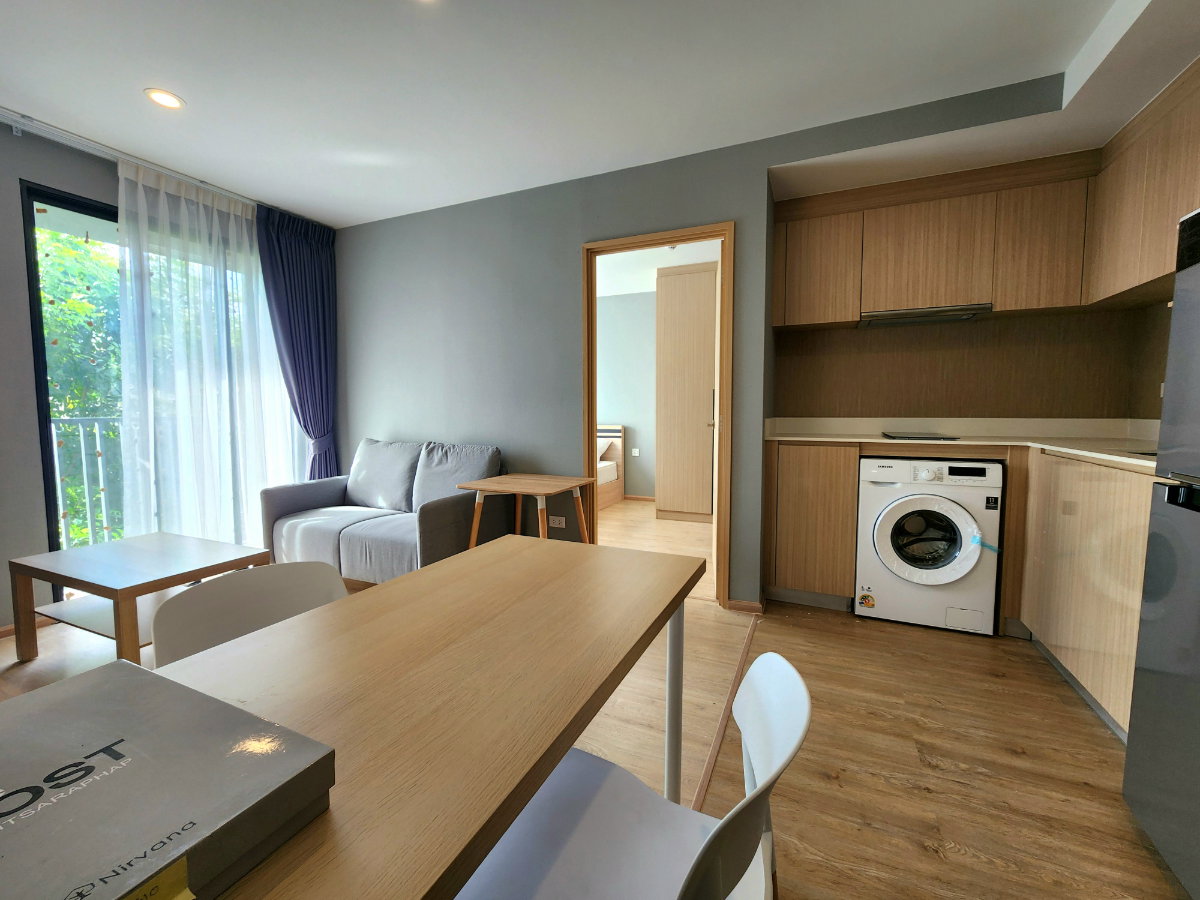 รูป วิวสวนร่มรื่น**ห้องว่างครับผม แบบ 2 Bed หายาก จอดรถได้ 2 คัน**ให้เช่า The Most อิสรภาพ ใกล้ศิริราช ใกล้MRTบางขุนนนท์!!SN517.5.310 - รูปที่ 3/49