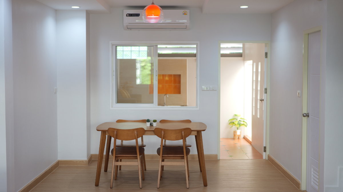 รูป ขายด่วน ทฮ 2 ชั้น 3 ห้องนอน รีโนเวทใหม่ทั้งหมด หมู่บ้าน ดิเอ็กคลูซีฟ เฉลิมพระเกียรติ ร.9 ซอย72 ใกล้วงแหวนกาญจนาภิเษก, สนามบินสุวรรณภูมิ (Gant-285) - รูปที่ 13/27