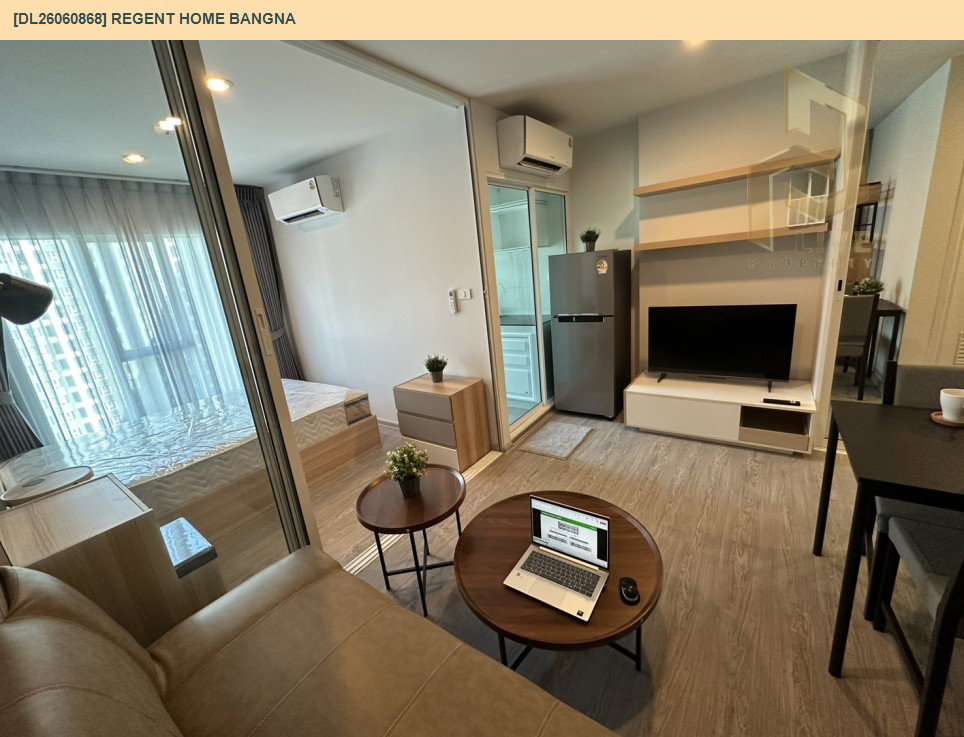 รูป DL26060868 ให้เช่าคอนโด รีเจ้นท์ โฮม บางนา (Regent home bangna) ใกล้ BTS บางนา พร้อมเข้าอยู่ โทรด่วน 0638692663 LineID @952jdxxk - รูปที่ 5/10