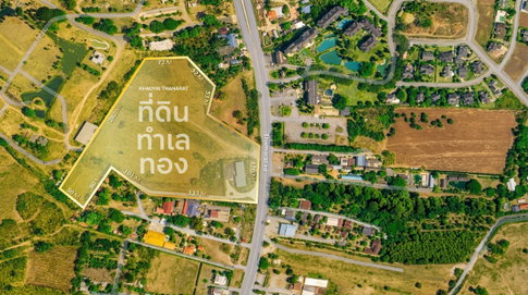 ขายที่ดินทำเลทองติดถนนธนะรัชต์ เขาใหญ่ 33-1-75 ไร่ แปลงสวย