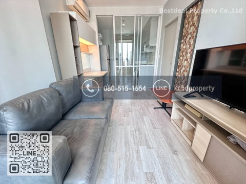  BESTDEAL FOR RENT  1 Bedroom  31 sqm. Special Price 15k/Month “IDEO MOBI RAMA 9” Near Phraram Kao 9 MRT Station 80 meters.