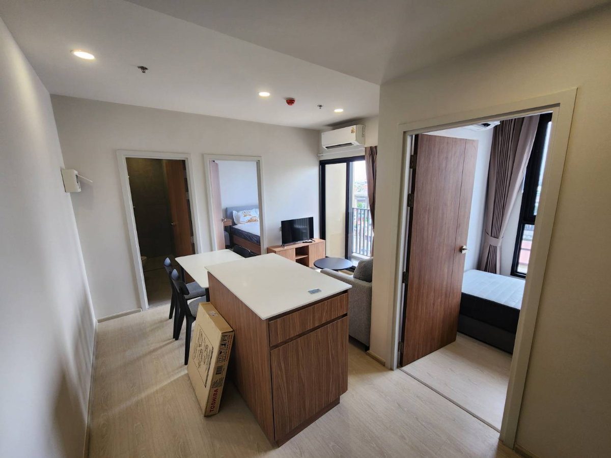 รูป Condo for RENT : โครงการ : นิว ริเวอร์เรสต์ ราษฎร์บูรณะ 𝐒𝐢𝐳𝐞 : 34 sqm. 𝐓𝐲𝐩𝐞 : 1 Bed /1 Bath 𝐅𝐥𝐨𝐨𝐫 : 16th Fully furnished - รูปที่ 13/17
