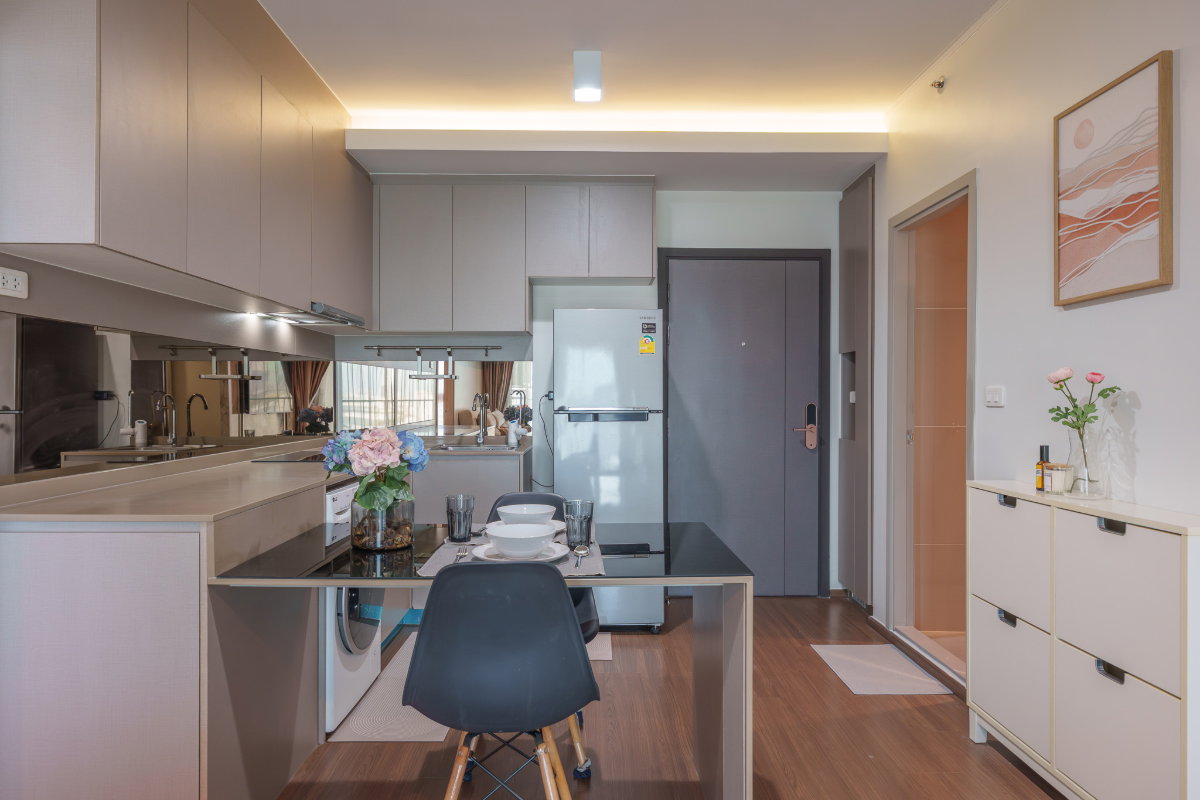 รูป 2606-RFF045 🏙️✨ ให้เช่า Ideo S93 ห้องรีโนเวทใหม่! ติด BTS บางจาก 0 เมตร ✨🏙️ - รูปที่ 2/44