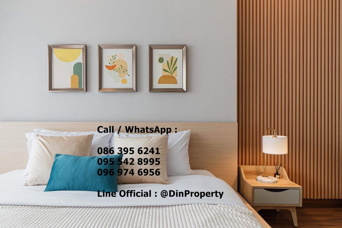  ให้เช่า คิวเฮ้าส์ กรุงธนบุรี  1 ห้องนอน BTS กรุงธนบุรี ใกล้  ICONSIAM , เจริญนคร ,Line ID  @DinProperty
