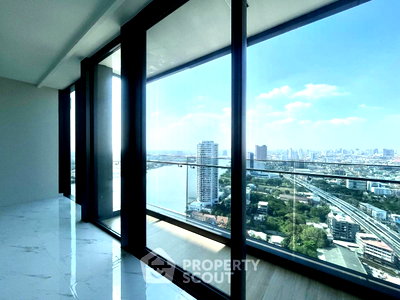 Condos for rent King's College International School Bangkok : 3-BR 137 Sqm 25th-Floor Condo At Canapaya Rama 3 (ID 2623824)