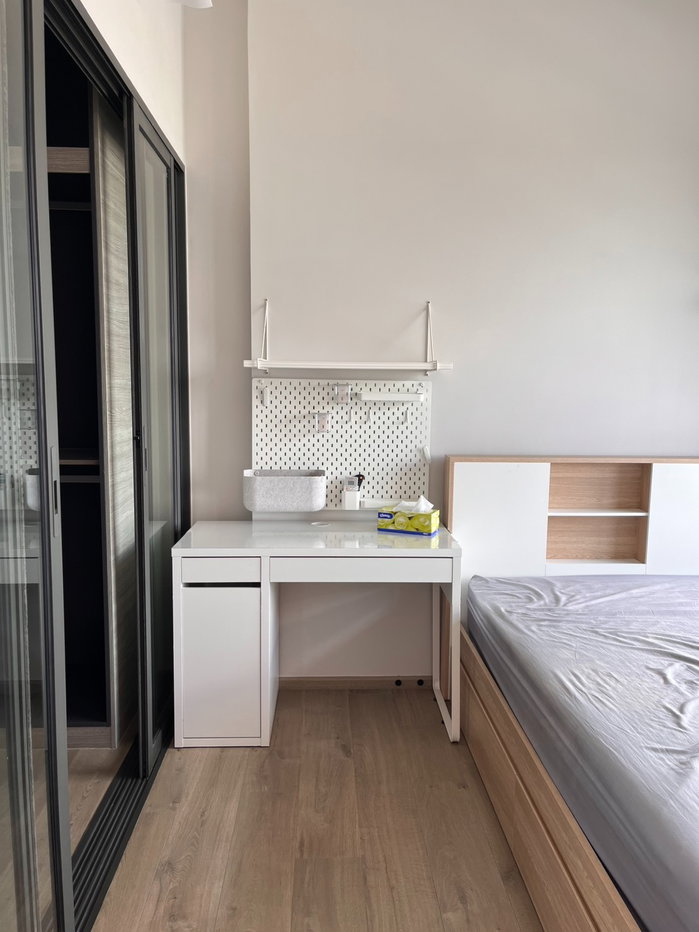 รูป ที่สุดแห่งความลักชัวรีติดรถไฟฟ้า 2 สาย! เช่า The Crest Park Residences 1 Bed 30K เท่านั้น - รูปที่ 17/25