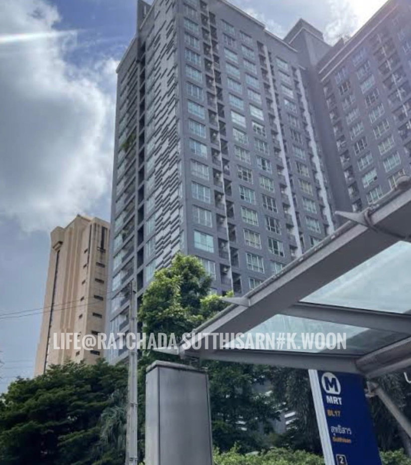picture 🎈#MT2606_114 🎈💥Urgent💥 Guaranteed availability! Click quickly before it's gone‼️ For Rent 16k.🔥 Condo Life @ Ratchada Suthisan - 10/10