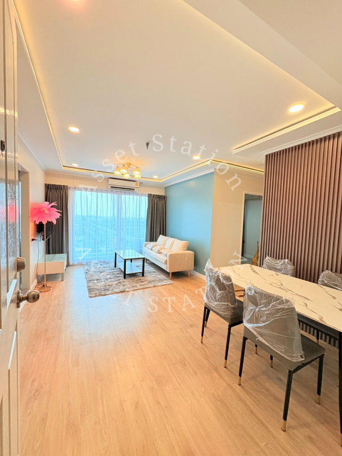 รูป 🏢ขายด่วน ห้องแรร์ไอเทม Lumpini Place Ramindra-Laksi 2 ห้องนอนห้องมุม ใกล้ BTS รามอินทรา กม.3🚅 - รูปที่ 1/15