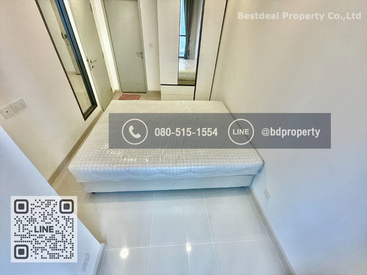 รูป Bestdeal ให้เช่า 1 ห้องนอน 31ตรม.ราคา 15,000/เดือนเท่านั้น เฟอร์นิเจอร์และเครื่องใช้ไฟฟ้าครบ“IDEO MOBI RAMA 9” ใกล้MRT และ เซ็นทรัลพระราม 9 - รูปที่ 4/9