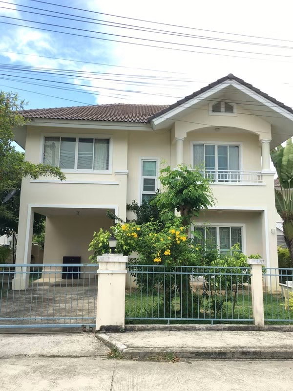 รูป 🏡 บ้านให้เช่า ถนนวงแหวนรอบ 2 | โซนท่าวังตาล - สารภี เฟอร์นิเจอร์ครบ บรรยากาศเงียบสงบ ปลอดภัย รปภ. 24 ชม. - รูปที่ 1/14