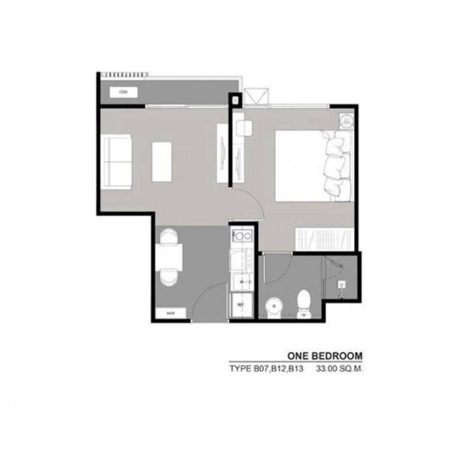 รูป คอนโด 1-ห้องนอน ที่ ริทึ่ม สุขุมวิท 36-38 ใกล้ BTS ทองหล่อ (ID 2754364) - รูปที่ 6/6