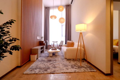 คอนโดให้เช่า : PM038307 ✨Flash Deal ✨ SOHO Bangkok Ratchada (2Bed 2Bath 48 SQM.) พร้อมอยู่ ! เพียง 42,000 บาทต่อเดือน Tel.0981315848 @propmatch