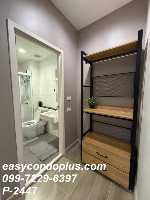 รูป P-2447 ห้องสวย พร้อมเข้าอยู่! Knightsbridge Sky River Ocean ใกล้ BTS ปากน้ำ 11,000 บาท | Line Id: @easycondoplus | 099-229-6397 - รูปที่ 5/9