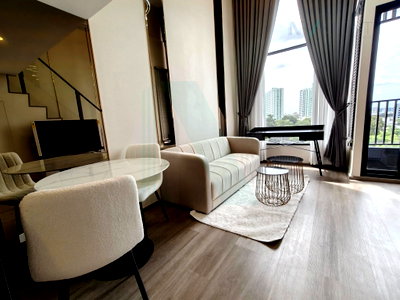 Condos for rent : 🚩 For Rent Condo SO ORIGIN KASET INTERCHANGE Building 1, Floor 7,Duplex, Room size 37 sqm