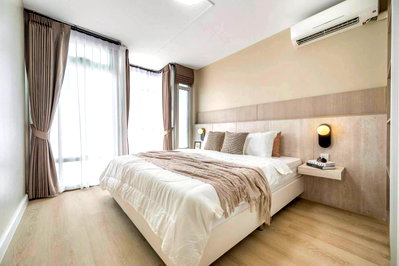ขายคอนโด : ขายคอนโด Victoria Lakeview เมืองทองธานี | ทำเลศักยภาพ | ห้องมุม 2 ห้องนอน 