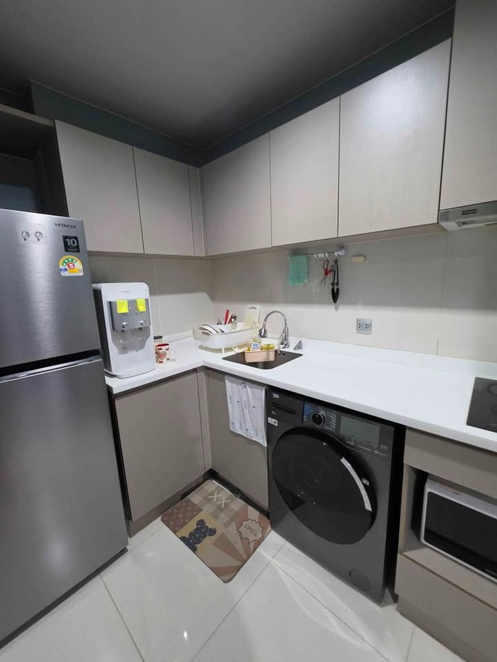 รูป Condo for RENT : Life Ladprao 𝐒𝐢𝐳𝐞 : 35 sqm.  1 Bedroom /1 Office room / 1 Bathroom / City View.  𝐅𝐥𝐨𝐨𝐫 : 40th  ✅Fully furnished - รูปที่ 7/11