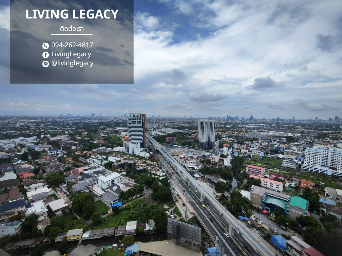 รูป SEYGO3 เช่าด่วน คอนโด Asakan Place Srinakarindra 43 ตร.ม. ชั้น 33 | 1 นอน 2 น้ำ | เฟอร์นิเจอร์ครบ | 13,000 บาท/เดือน | LINE: @livinglegacy - รูปที่ 24/24