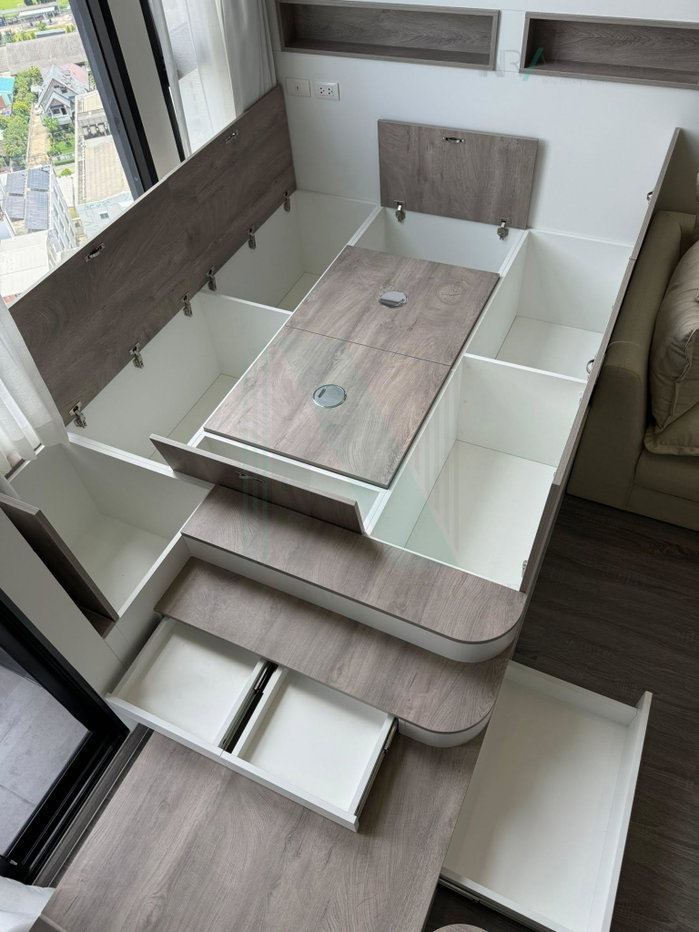 รูป ให้เช่าคอนโด ไนท์บริดจ์ เกษตร โซไซตี้ อาคาร B ชั้น 20 Duplex ขนาด 36 ตรม ใกล้ ตลาดบางเขน - รูปที่ 8/8
