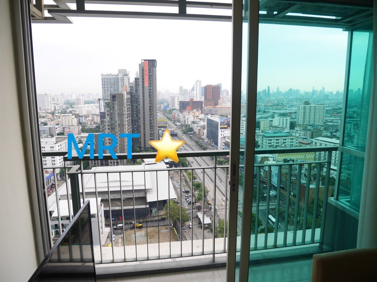 รูป life ratchadapisek ให้เช่า พร้อมเข้าอยู่ห้องใหญ่ 2 นอน  - รูปที่ 7/9