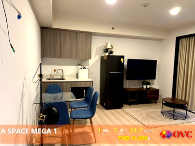 คอนโดให้เช่า : Ready for Rent @A SPACE MEGA 1