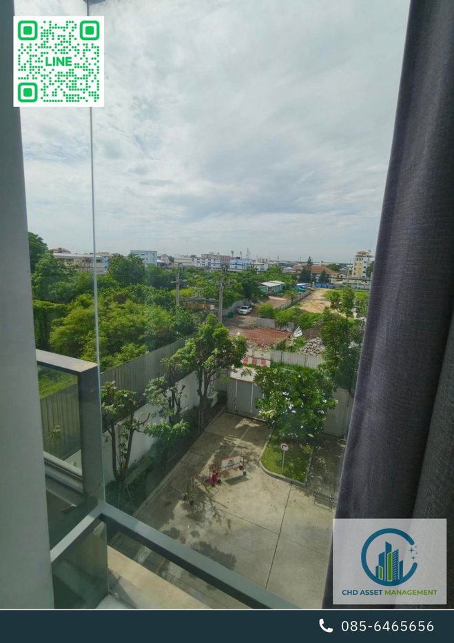 picture ✨Room for rent Condo Ease 1 Rama2 🛏️2 Bedroom, 1 Bathroom 📏Size 47 sq m, 4th floor, Building B - 6/6