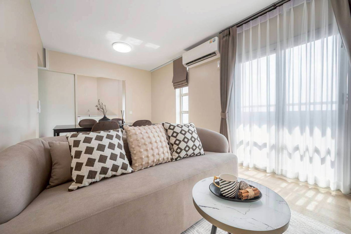 รูป ขายคอนโด Victoria Lakeview เมืองทองธานี | ทำเลศักยภาพ | ห้องมุม 2 ห้องนอน  - รูปที่ 4/5