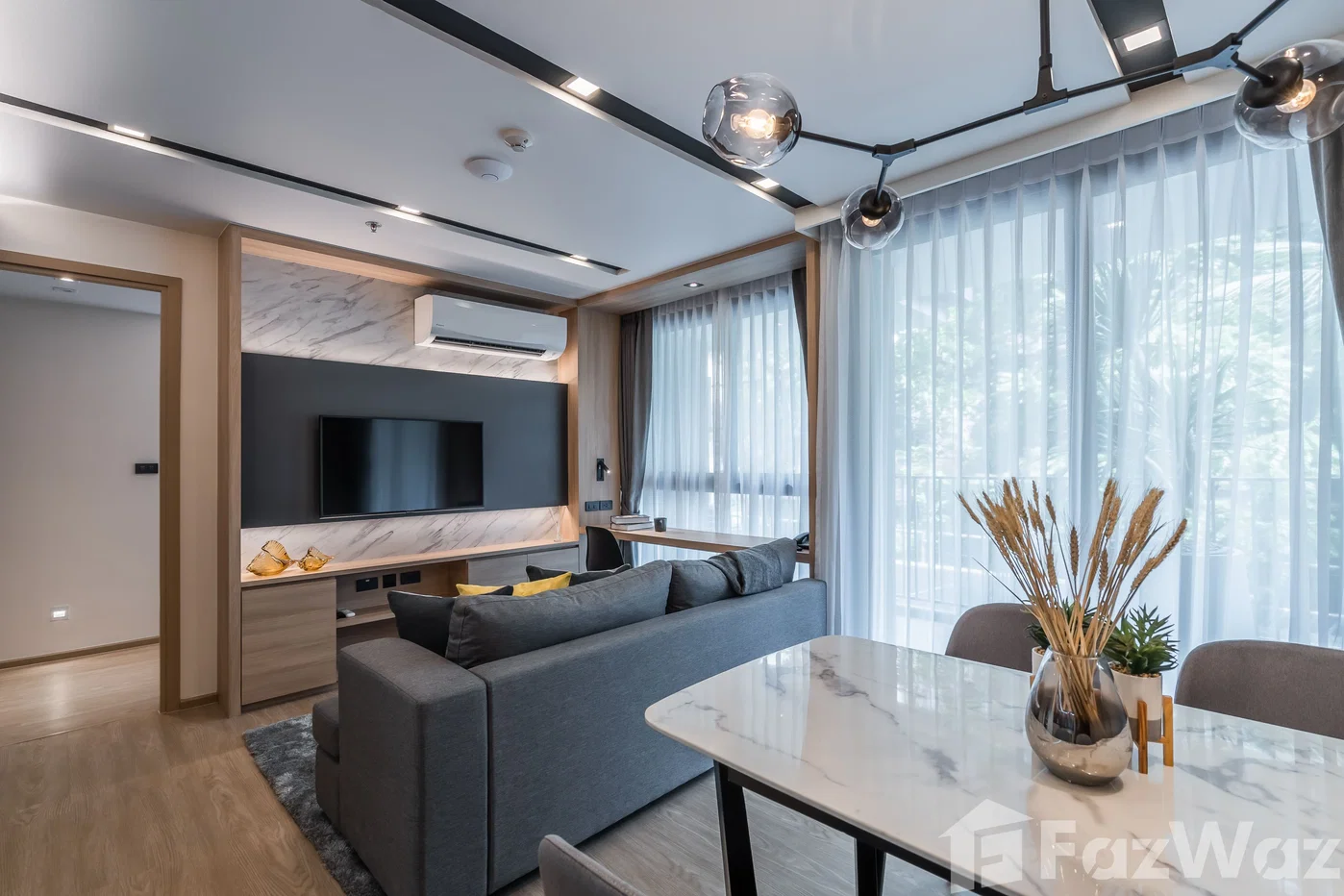 รูป คอนโดให้เช่า 1 ห้องนอน ในโครงการ เดสตินีแอท63 671704 - รูปที่ 3/16