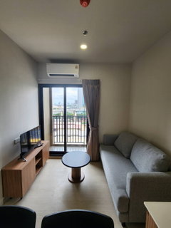 รูปภาพ Condo for RENT :Nue Riverest Ratburana 𝐒𝐢𝐳𝐞 : 34 sqm. 𝐓𝐲𝐩𝐞 : 2 Bed /1 Bath 𝐅𝐥𝐨𝐨𝐫 : 16th Fully furnished