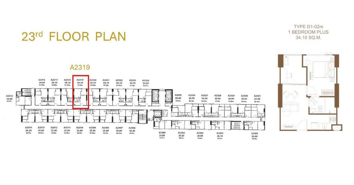 picture 1-BR Condo at Modiz Voyage Srinakarin close to Ramkhamhaeng (ID 3013499) - 6/7