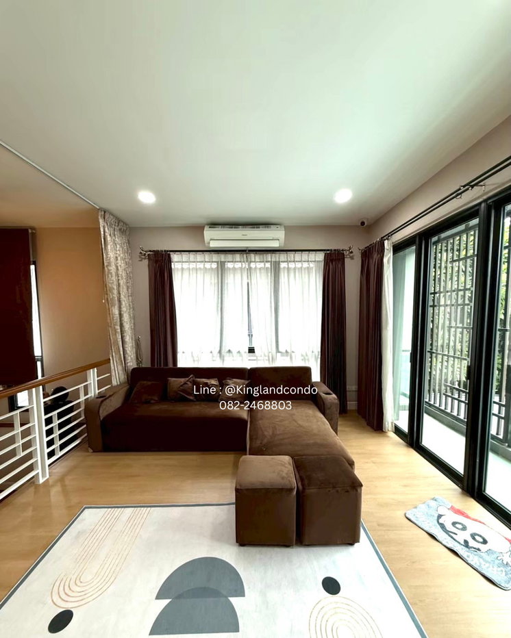 รูป ให้เช่าบ้านเดี่ยว Habitia Orbit Hathairat บ้านหลังมุม  ถนนหทัยราษฎร์ เลี้ยงสัตว์ได้ พร้อมบ้านน้องแมว  พื้นที่รอบบ้านกว้าง เฟอร์นิเจอร์ครบ - รูปที่ 13/26