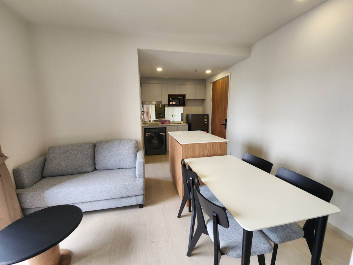 รูป Condo for RENT : โครงการ : นิว ริเวอร์เรสต์ ราษฎร์บูรณะ 𝐒𝐢𝐳𝐞 : 34 sqm. 𝐓𝐲𝐩𝐞 : 1 Bed /1 Bath 𝐅𝐥𝐨𝐨𝐫 : 16th Fully furnished - รูปที่ 3/17