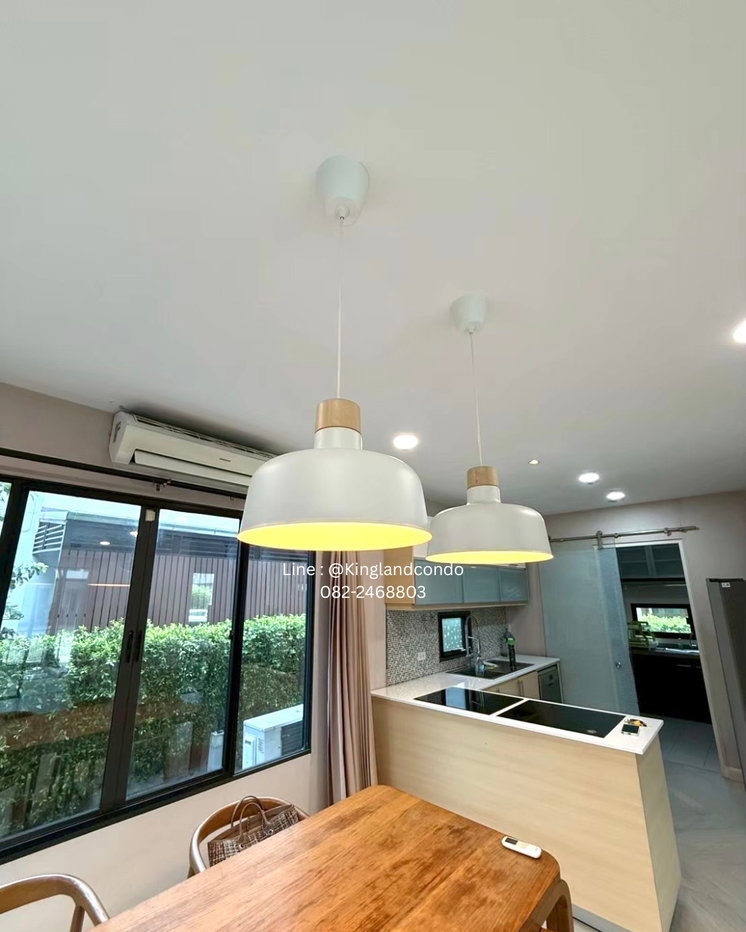 รูป ให้เช่าบ้านเดี่ยว Habitia Orbit Hathairat บ้านหลังมุม  ถนนหทัยราษฎร์ เลี้ยงสัตว์ได้ พร้อมบ้านน้องแมว  พื้นที่รอบบ้านกว้าง เฟอร์นิเจอร์ครบ - รูปที่ 5/26