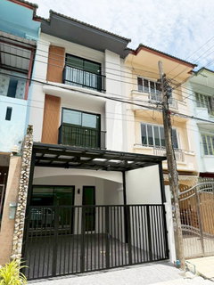 Townhouse for sale : Sarannon Village - Pakkret, Size 18 square wah, 4 bedrooms 3 bathrooms, Fully furnished