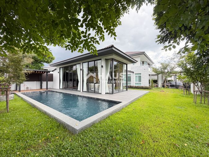 4-bed house for sale, 302 sqm, 150.3 sq wah, Mantana Phran Nok Sai 2 - Bang Waek