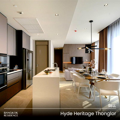 Condos for sale : 👑Luxury Condo for Sale Hyde Heritage Thonglor, Rare Unit Near BTS Thong Lo, Modern Luxury Design