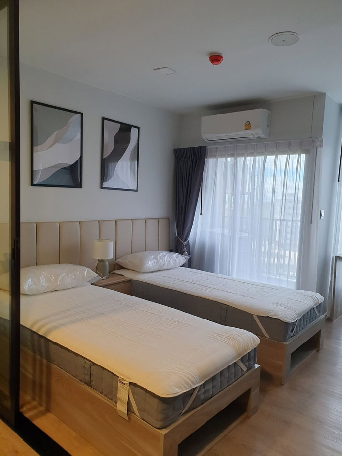รูป ให้เช่าคอนโด เคฟ ทียู ตึกC 27 ตร.ม.เฟอร์ครบ มีเครื่องซักผ้า ตรงข้ามธรรมศาสตร์รังสิต (TR1330) - รูปที่ 2/12