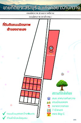 ขายที่ดิน : ขายที่ดินติดถนนมิตรภาพ ทำเลดี เหมาะสำหรับทำที่อยู่อาศัย มีทั้งแปลงใหญ่ และแปลงเล็ก