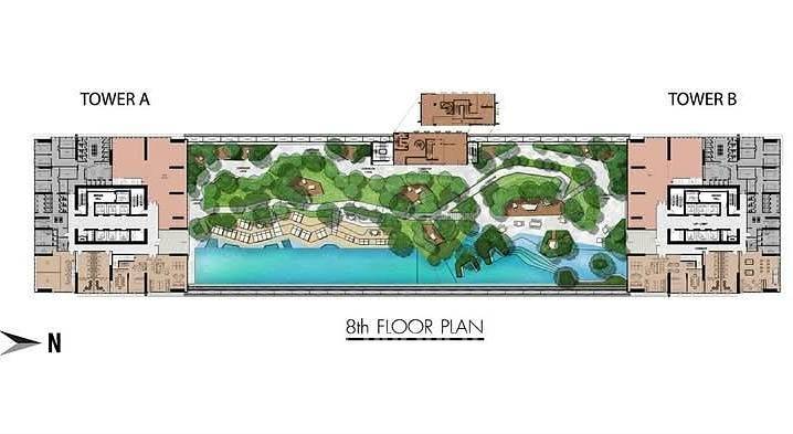 picture 1-BR Condo at One 9 Five Asoke - Rama 9 near MRT Phra Ram 9 (ID 3011540) - 8/9