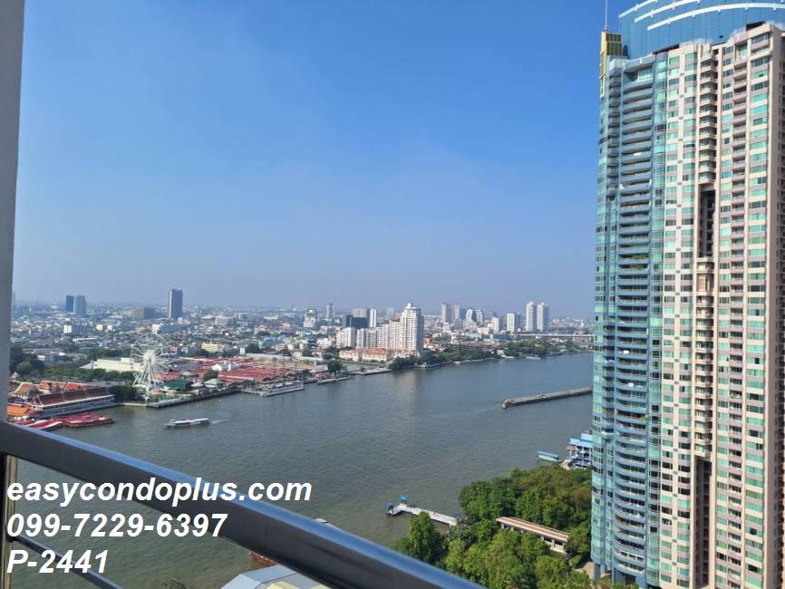 รูป P-2441 มุมมองเหนือระดับ! Supalai River Place ใกล้ BTS วงเวียนใหญ่ 11,000 บาท | Line Id: @easycondoplus | 099-229-6397 - รูปที่ 6/10