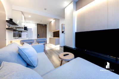 คอนโดให้เช่า : PM037615 ✨Flash Deal ✨ Ideo Mobi Sukhumvit 66 (2Bed 1Bath 54 SQM.) พร้อมอยู่ ! เพียง 35,000 บาทต่อเดือน Tel.0981315848 @propmatch