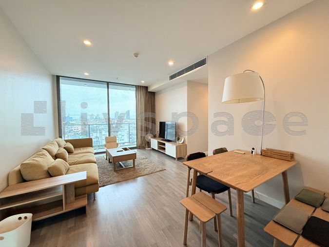 ▚ LK142ツ ห้องว่างพร้อมเข้าอยู่ The Room BTS Wongwianyai 2 ห้องนอน 2 ห้องน้ำ 77 ตร.ม. ห้องมุมสวย ราคาดีที่สุด