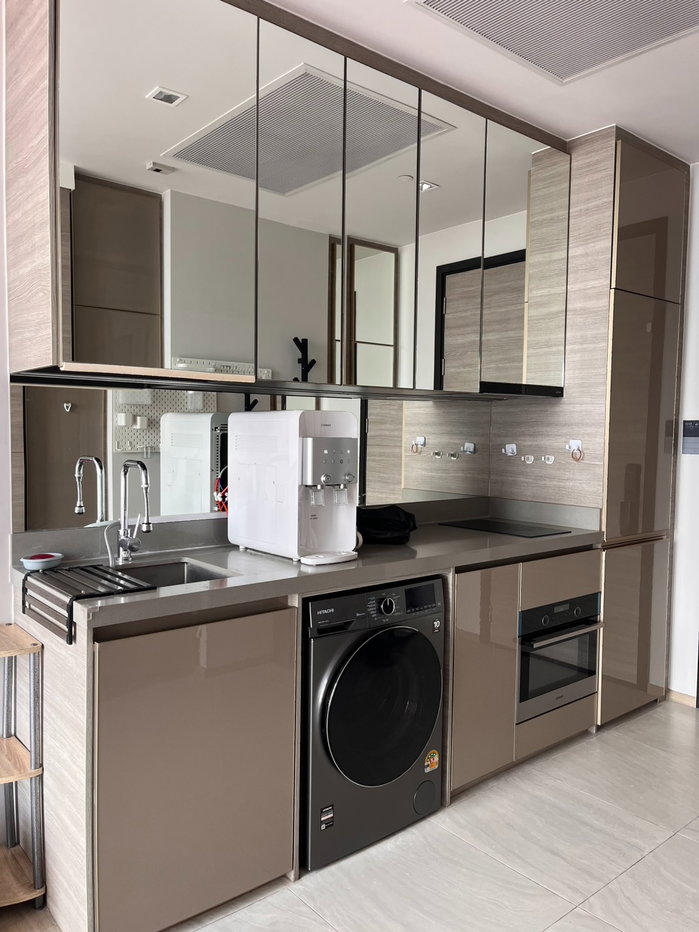รูป ที่สุดแห่งความลักชัวรีติดรถไฟฟ้า 2 สาย! เช่า The Crest Park Residences 1 Bed 30K เท่านั้น - รูปที่ 12/25