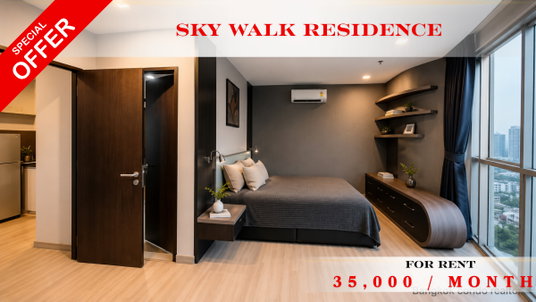 รูปภาพ 🍀🍀 Prime Condo Location 🌸🌸ให้เช่า📌 สกาย วอลร์ เรสซิเดนซ์📲(Line: @rent2022)BTS พระโขนง ห้องสวย ✨พร้อมเข้าอยู่ ราคาดี!!🔖A11706