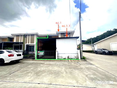 ทาวน์เฮ้าส์ 24.3 ตร.วา เอสซี วิลเลจ (ปลวกแดง-แม่น้ำคู้) ปลวกแดง ระยอง 1.5M