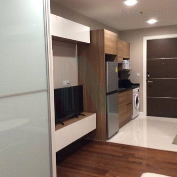 📌 For Rent Condo THE METROPOLIS SAMRONG INTERCHANGE Building A, Floor 14,Studio, Room size 28.00 sqm