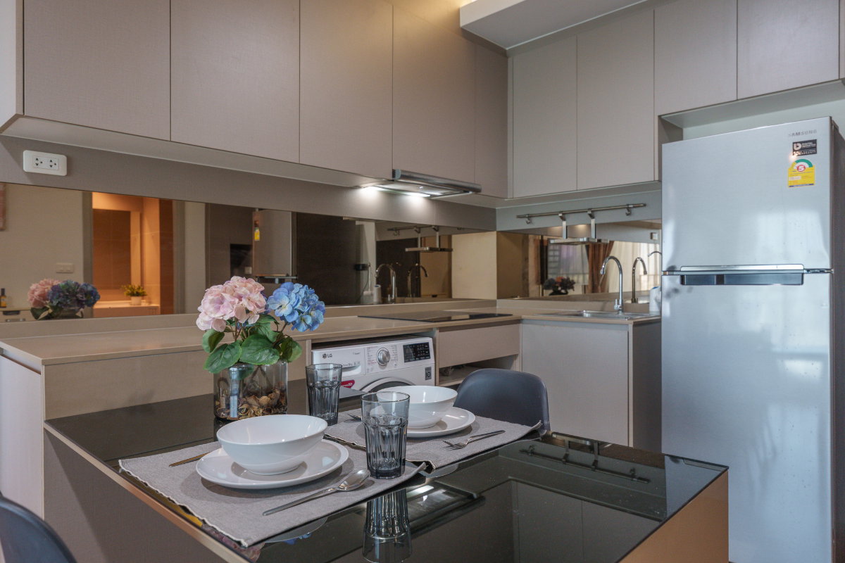 รูป 2606-RFF045 🏙️✨ ให้เช่า Ideo S93 ห้องรีโนเวทใหม่! ติด BTS บางจาก 0 เมตร ✨🏙️ - รูปที่ 33/44