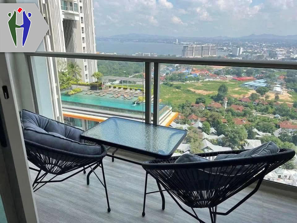 picture Reviera Wongamat Condo for rent , pet friendly +1000 baht - 3/9